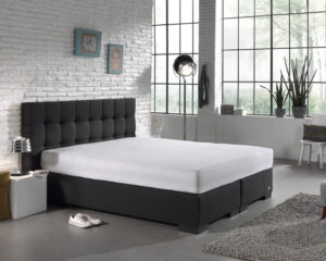 Dreamhouse hoeslaken Wit 70/80 x 200/220 cm - Wit - 90 x 200 cm - 60% Polyester/ 40% katoen