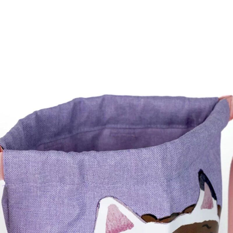 Polyester tas Cats drawstring 33 x 27 cm van Gabby's Dollhouse in 33 x 27 cm