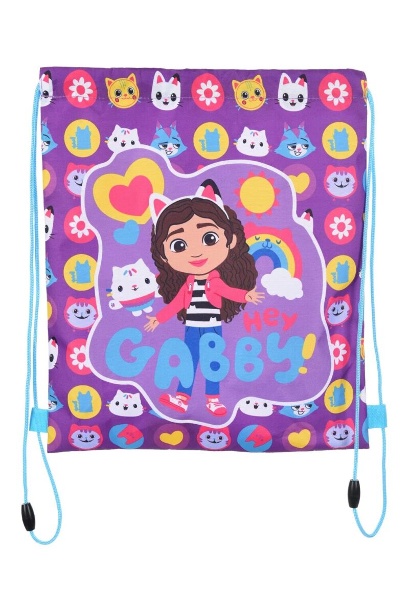 Polyester tas Hey 37 x 31 cm van Gabby's Dollhouse in 37 x 31 cm