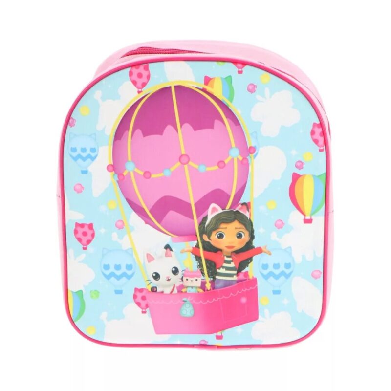 Polyester tas Hot Air Balloon 3D 30 x 26 x 10 cm van Gabby's Dollhouse in 30 x 26 x 10 cm