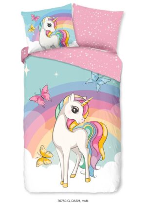 Good Morning dekbedovertrek Dash - Multicolor - 140 x 200 cm - 100% katoen