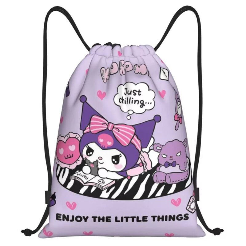 Kuromi 40 x 35 cm schoudertas van Hello Kitty, 40 x 35 cm