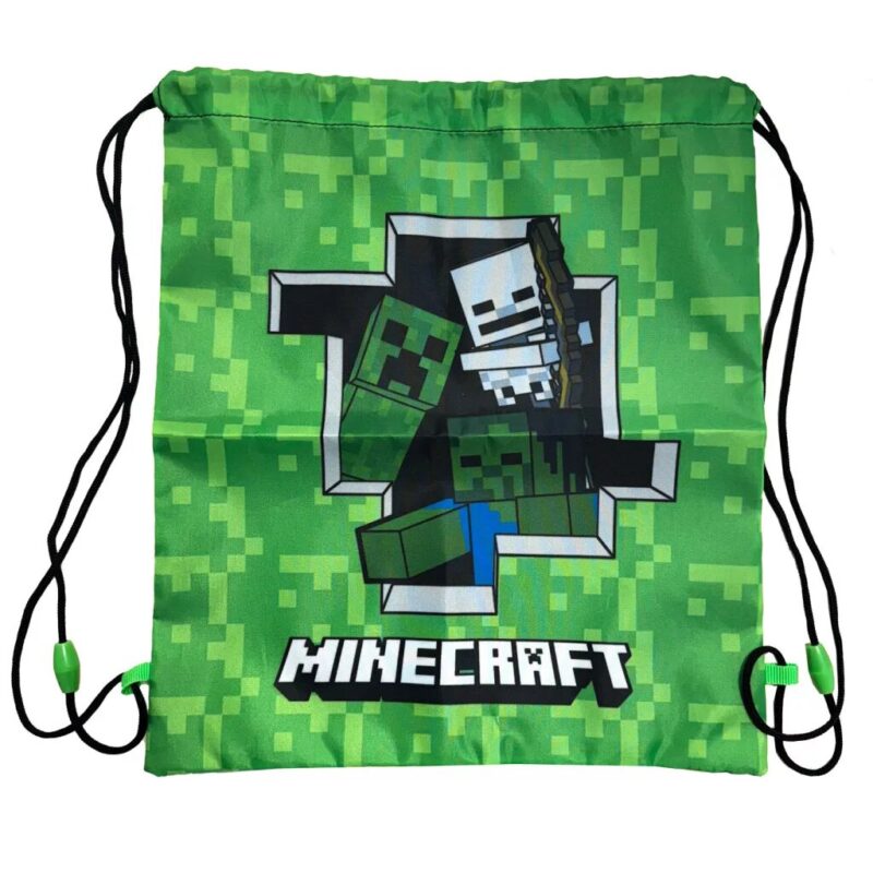 Creeper 32 x 37 cm schoudertas van Minecraft, 32 x 37 cm