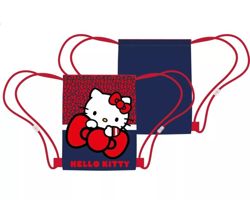 Polyester tas Red Bow 40 x 35 cm van Hello Kitty in 40 x 35 cm