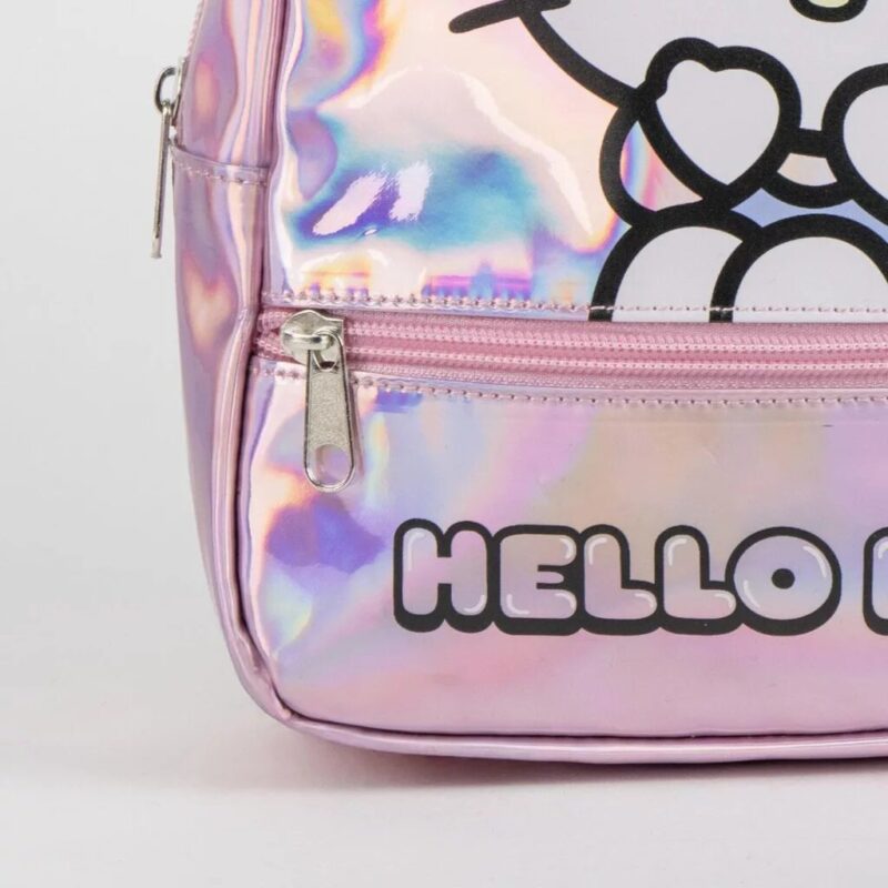 Hello Kitty schoudertas 23 cm van Polyester, Iridescent holographic 23 cm