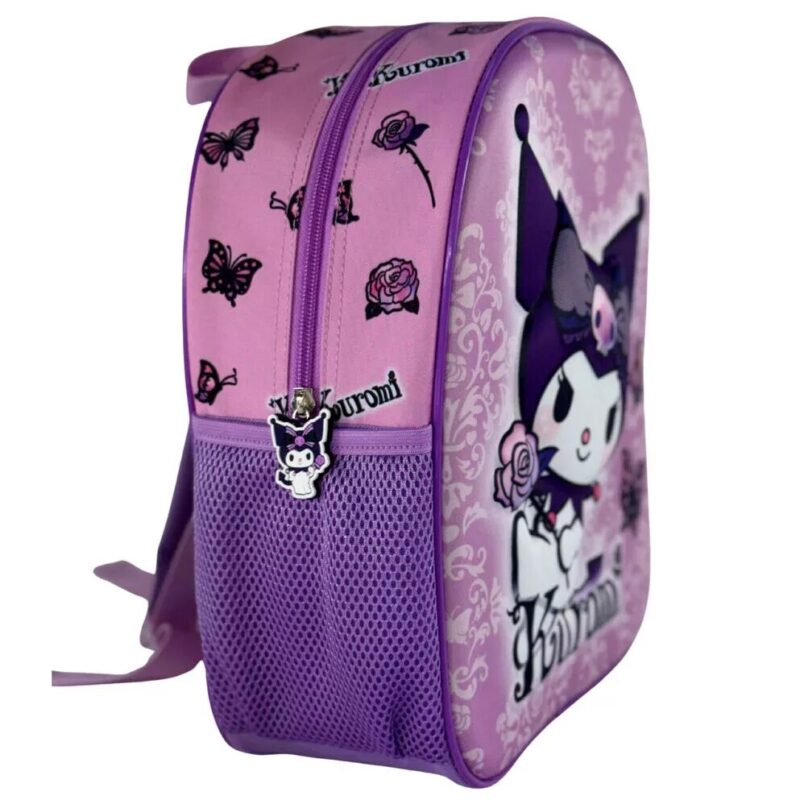 Polyester tas Kuromi Purple 3D 30 x 24 x 8 cm van Hello Kitty in 30 x 24 x 8 cm