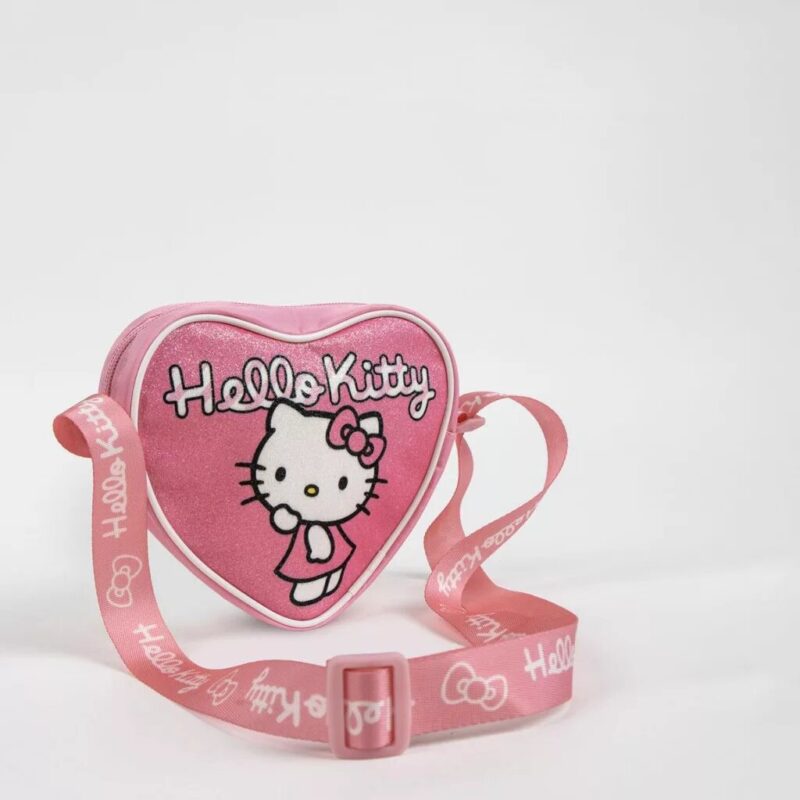 Hello Kitty schoudertas 15 x 12 cm van Polyester, Sparkle crossbody 15 x 12 cm