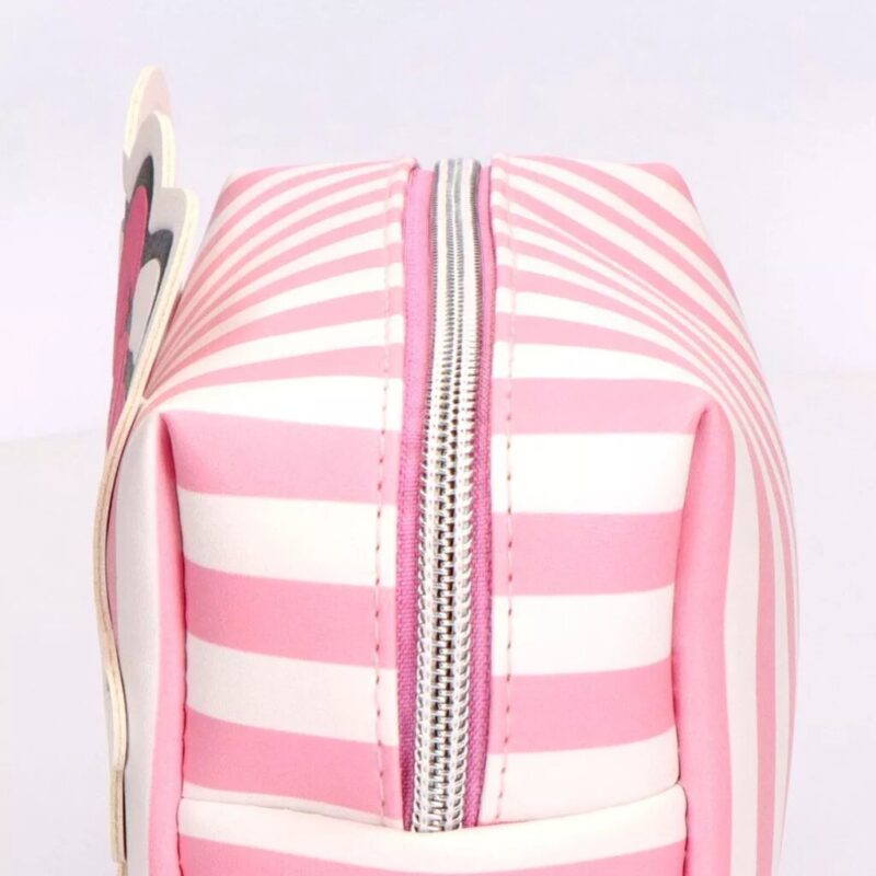 Hello Kitty schoudertas 18 x 10 cm van Polyester, Striped cosmetic 18 x 10 cm