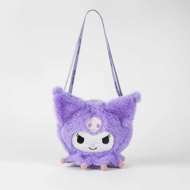 Polyester tas Kuromi side 14 cm van Hello Kitty in 14 cm