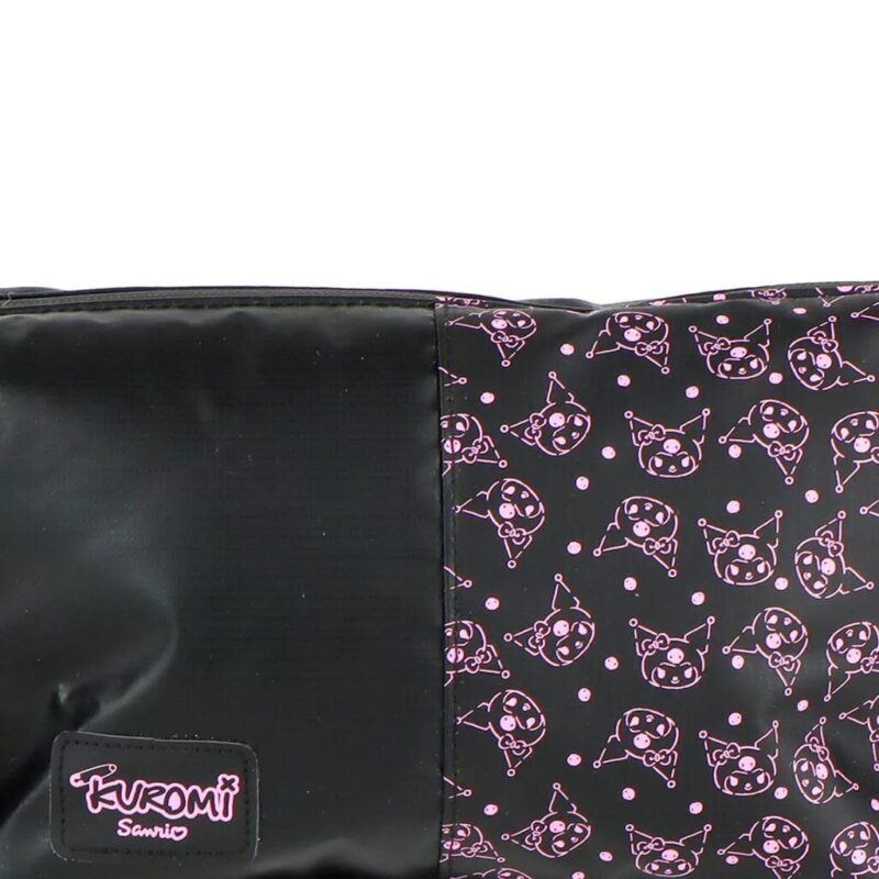 Polyester tas Black Kuromi wallet 27 x 17 cm van Hello Kitty in 27 x 17 cm