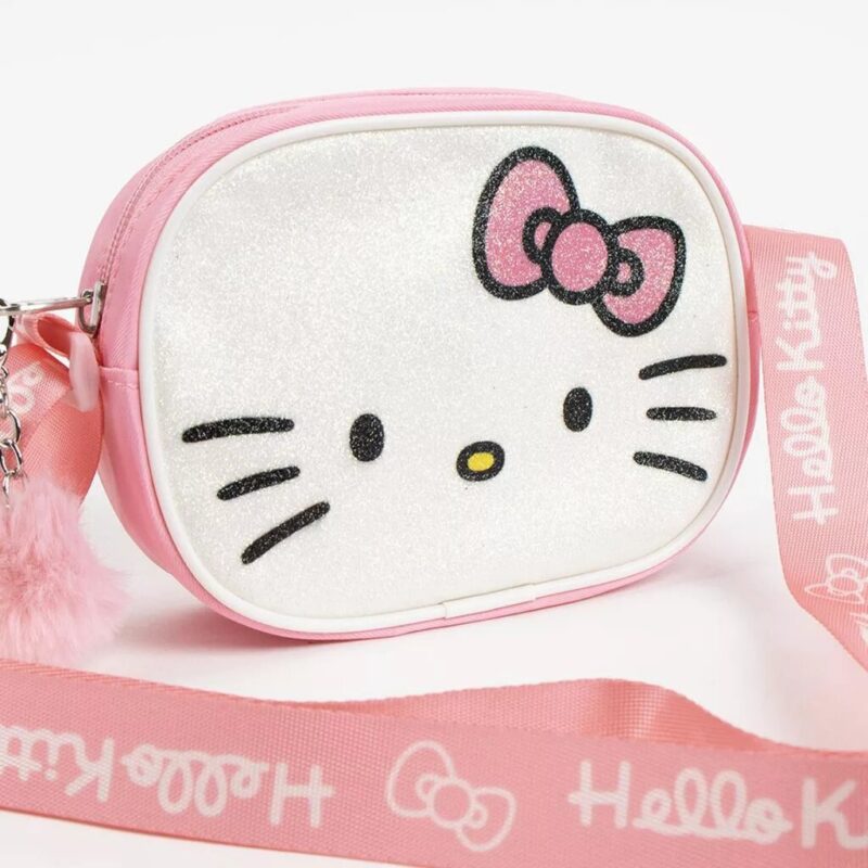 Polyester tas Whiskers 15 x 11 cm van Hello Kitty in 15 x 11 cm