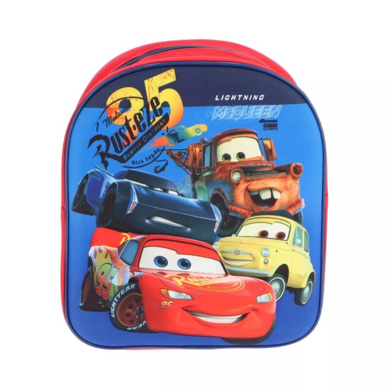 Tas Rust 30 x 26 x 10 cm van Cars, Multicolor