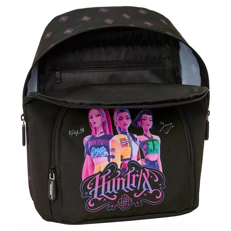 Tas 30 x 25 x 13 cm van Demon Hunters, Roze