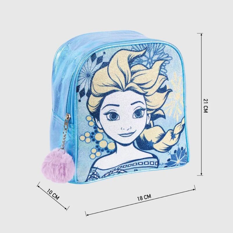 Tas Sparkly holographic 21 x 18 cm 21 x 18 cm van Disney Frozen, Blauw