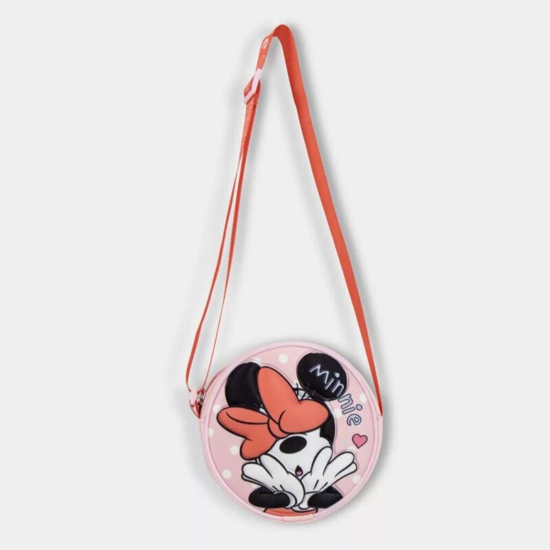 Tas Peek 3D 13 x 13 cm 13 x 13 cm van Disney Minnie Mouse, Roze