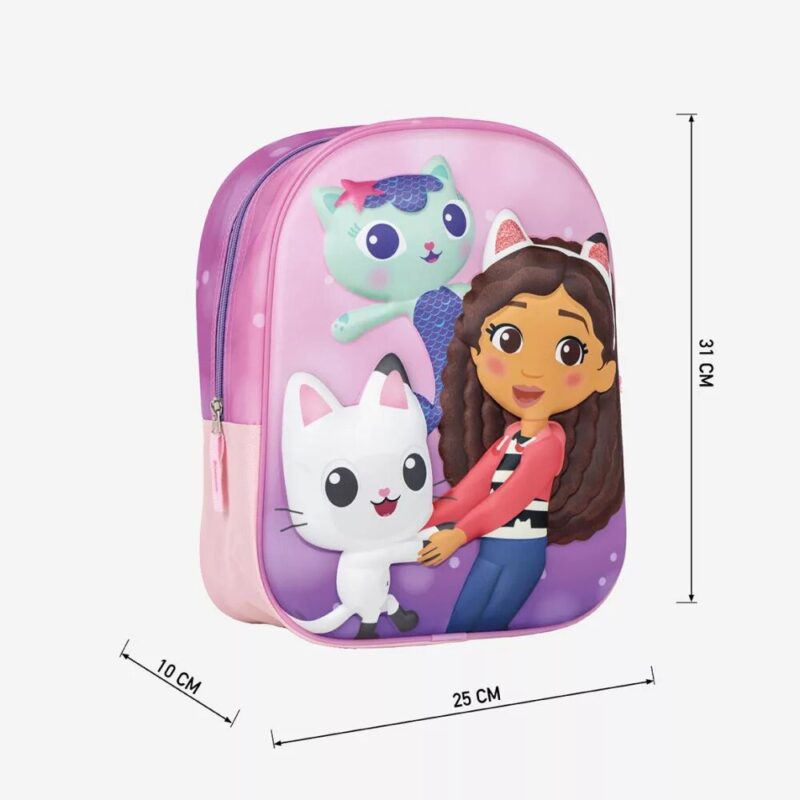 Tas Fun 3D 31 x 25 x 10 cm 31 x 25 x 10 cm van Gabby's Dollhouse