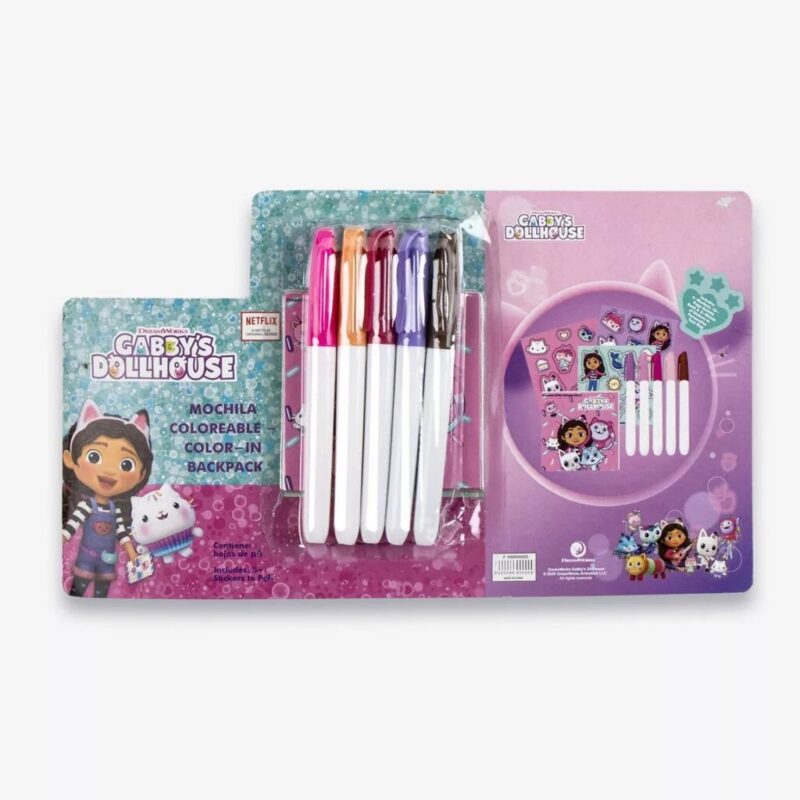 Tas Gabdorable Colorable 38 cm 38 cm van Gabby's Dollhouse, Multicolor