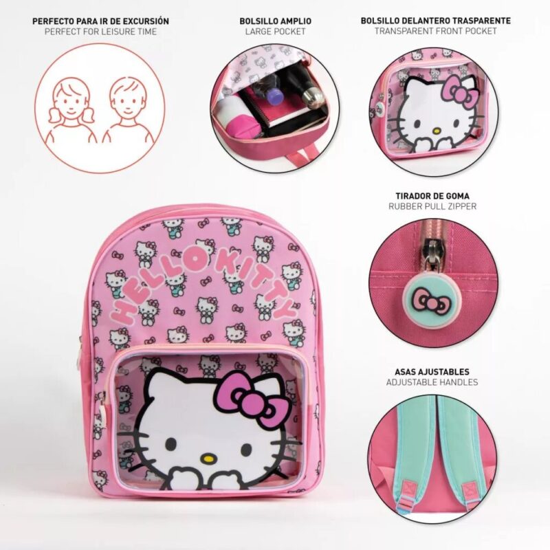 Tas 30 x 25 cm 30 x 25 cm van Hello Kitty, Roze