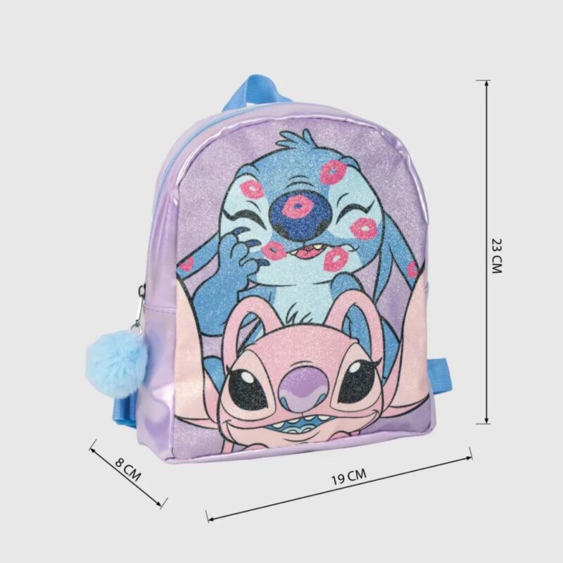 Tas hologram 23 x 19 cm 23 x 19 cm van Lilo en Stitch, Paars
