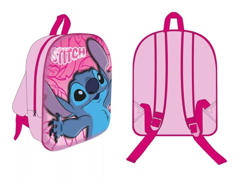 Tas Galactic Hug 3D 30 x 26 x 10 cm 30 x 26 x 10 cm van Lilo en Stitch, Roze