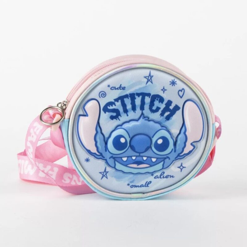 Tas Cute 3D 13 x 13 cm 13 x 13 cm van Lilo en Stitch, Blauw