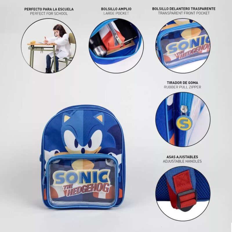 Tas 30 x 25 cm 30 x 25 cm van Sonic, Blauw