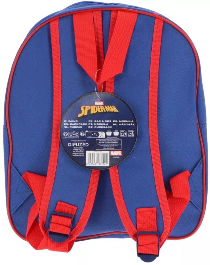 Tas Web Attack 30 x 26 x 10 cm 30 x 26 x 10 cm van Spiderman, Blauw