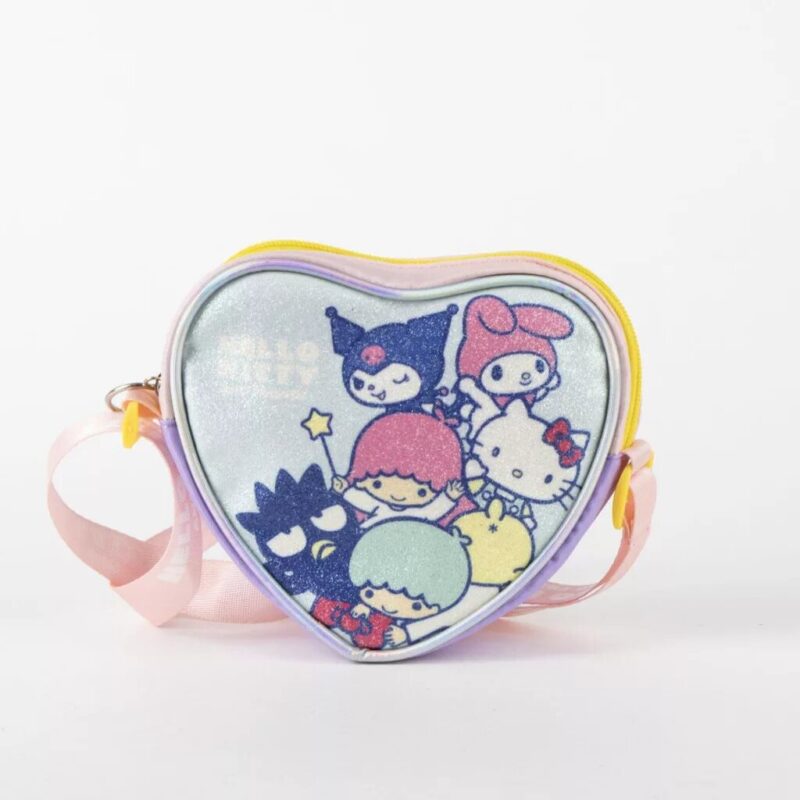 Tas Friends glitter 15 x 14 cm 15 x 14 cm van Hello Kitty, Multicolor