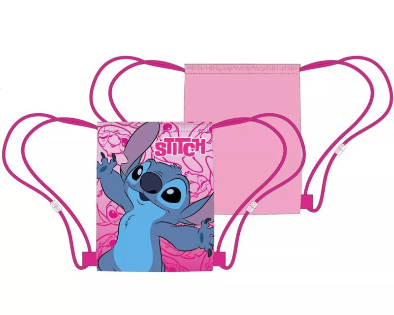 Tas Pink Planet 40 x 35 cm 40 x 35 cm van Lilo en Stitch, Roze