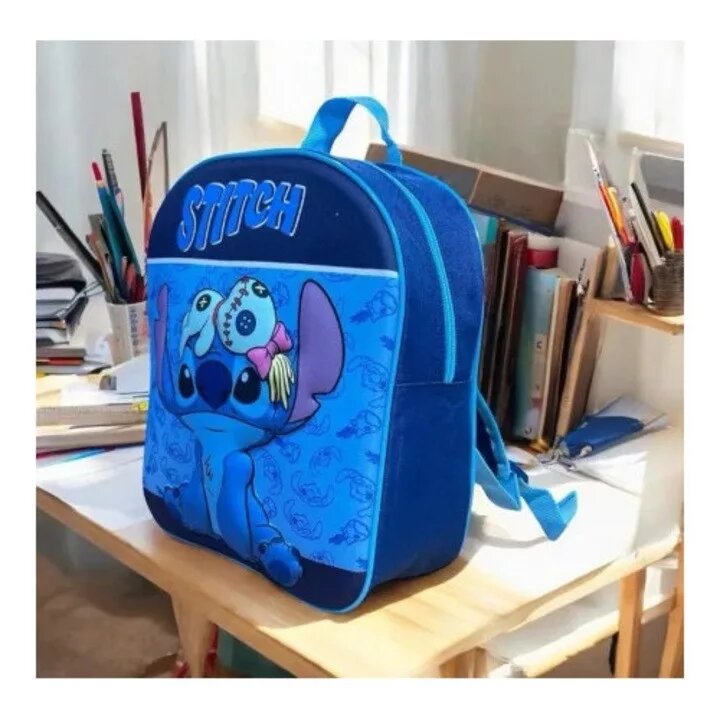 Lilo en Stitch schoudertas 30 x 26 x 10 cm van Polyester, Mischief 3D 30 x 26 x 10 cm