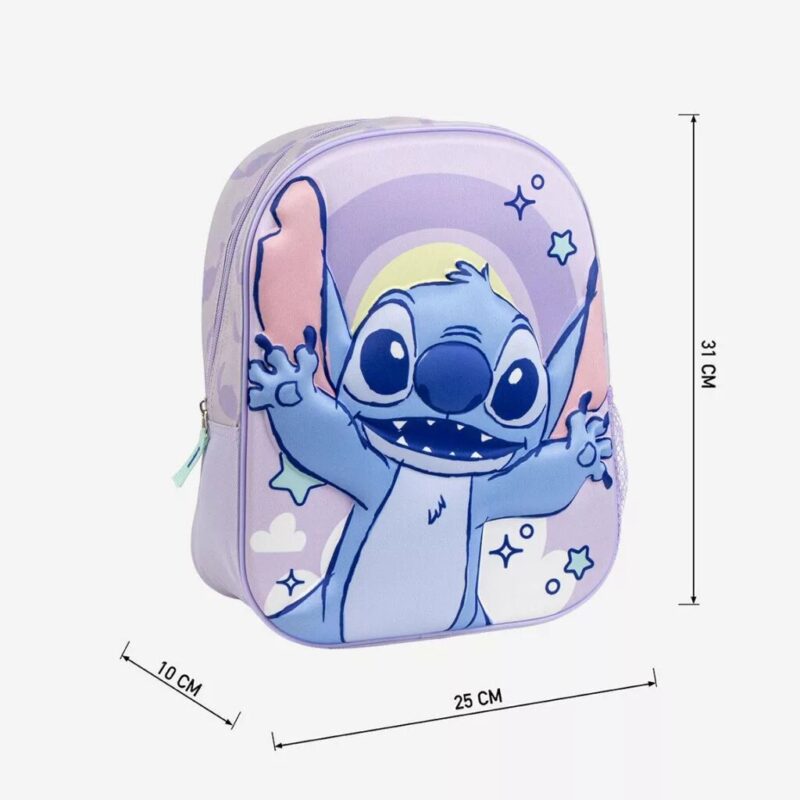 Lilo en Stitch schoudertas 31 x 25 cm van Polyester, Cosmic 3D 31 x 25 cm