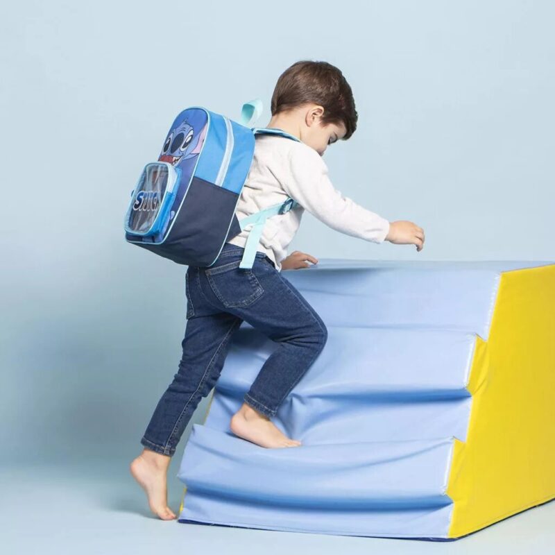 Lilo en Stitch tas 30 x 25 cm Blue - Blauw - 30 x 25 cm - Polyester - foto 7