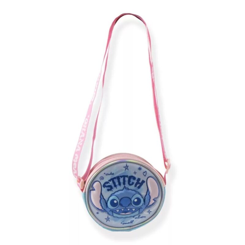Polyester tas Cute 3D 13 x 13 cm van Lilo en Stitch in 13 x 13 cm