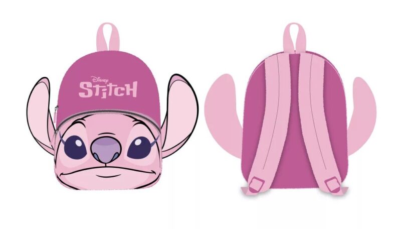 Polyester tas Angel 3D plush 30 x 24 x 8 cm van Lilo en Stitch in 30 x 24 x 8 cm