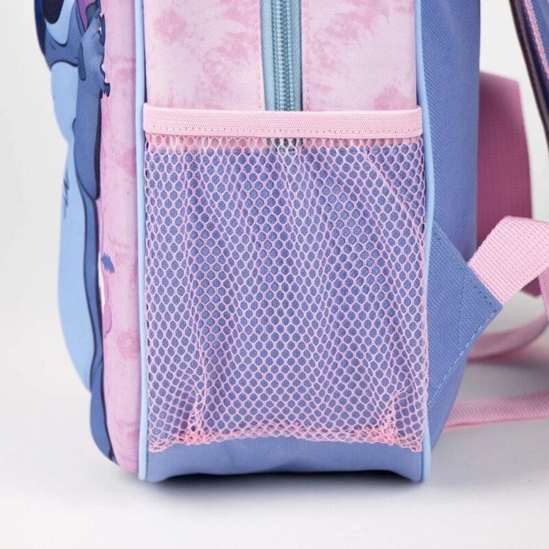 Polyester tas Hibiscus 3D 31 x 27 x 8 cm van Lilo en Stitch in 31 x 27 x 8 cm