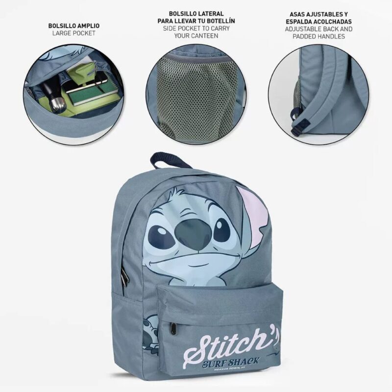 Lilo en Stitch schoudertas 42 x 32 cm van Polyester, Surf Shack 42 x 32 cm