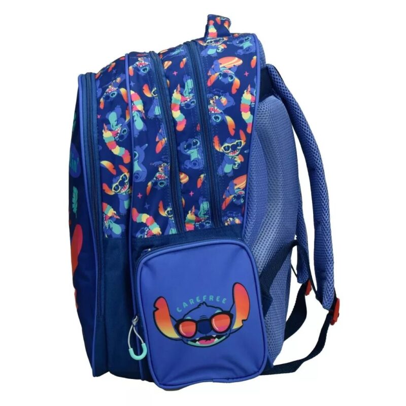 Tas Chillin 46 cm 46 cm van Lilo en Stitch, Blauw