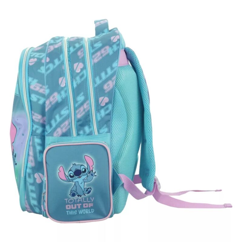 Tas Brush It Out 42 x 30 x 15 cm 42 x 30 x 15 cm van Lilo en Stitch, Blauw