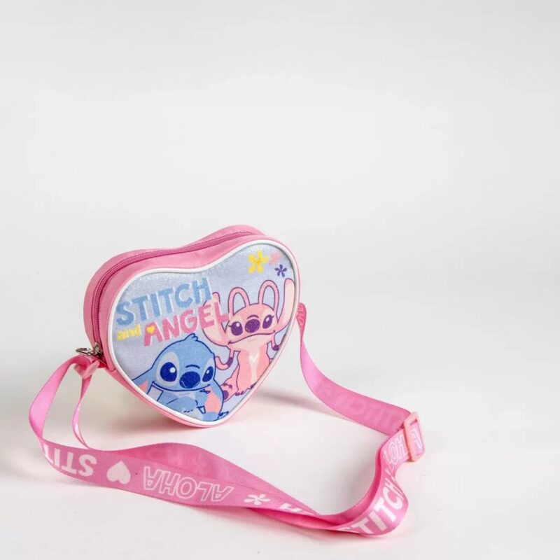 Polyester tas Angel 15 x 12 cm van Lilo en Stitch in 15 x 12 cm