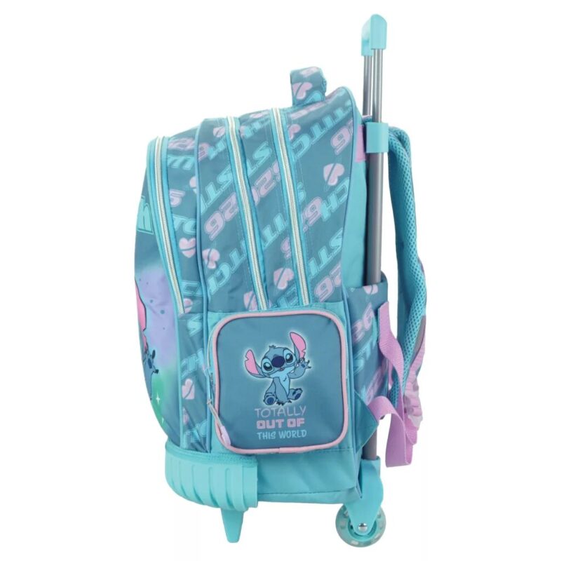 Tas 46 x 35 x 20 cm van Lilo en Stitch, Blauw - Polyester