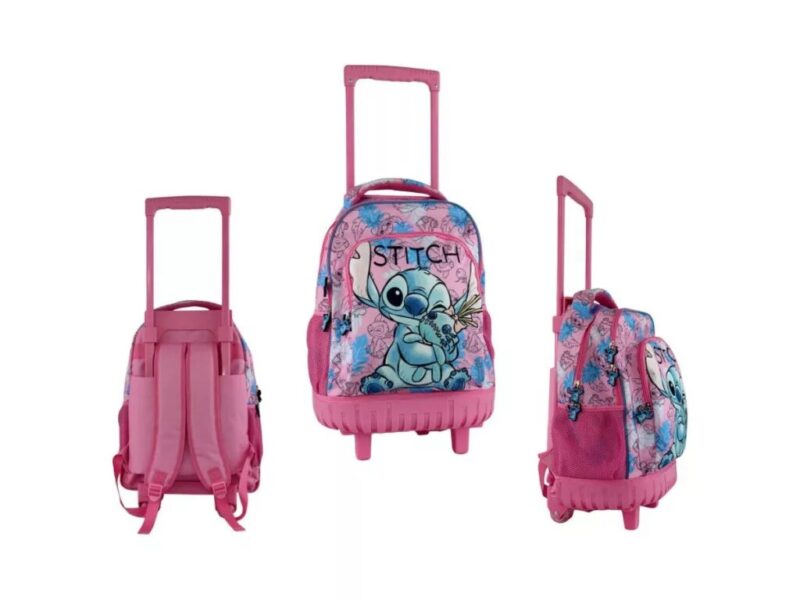 Tas 44 x 33 x 22 cm van Lilo en Stitch, Roze