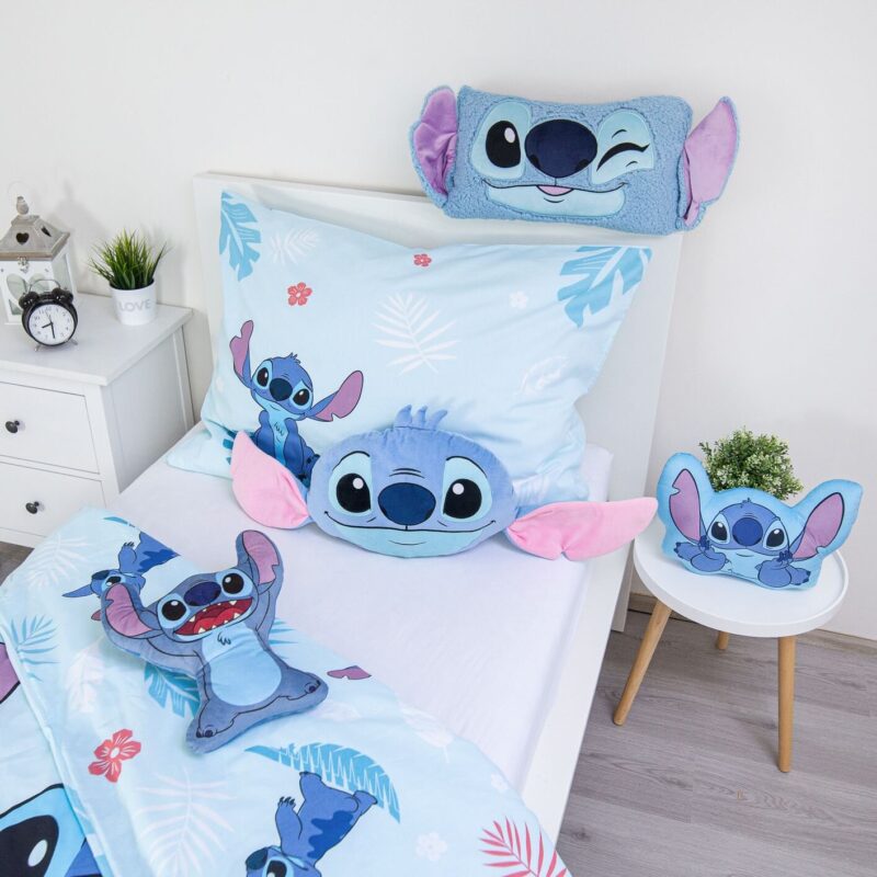 Sierkussen paars 30 x 35 cm 30 x 35 cm van Lilo en Stitch, Paars