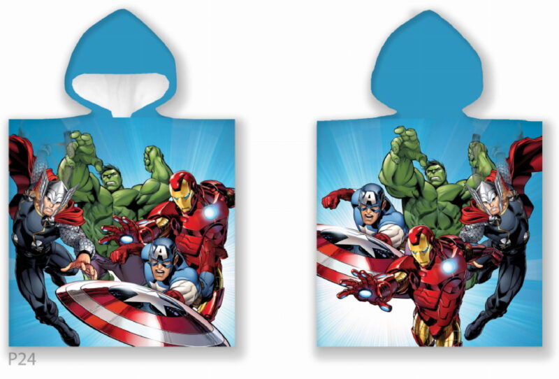 Marvel Avengers Badponcho - 50 x 110 cm - katoen