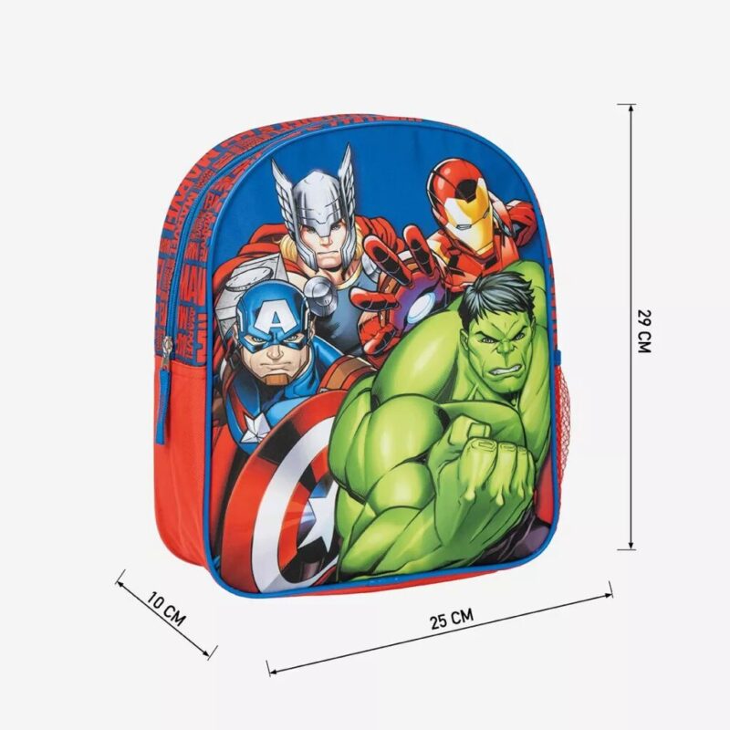 Polyester tas 29 x 25 x 10 cm van Marvel Avengers in 29 x 25 x 10 cm