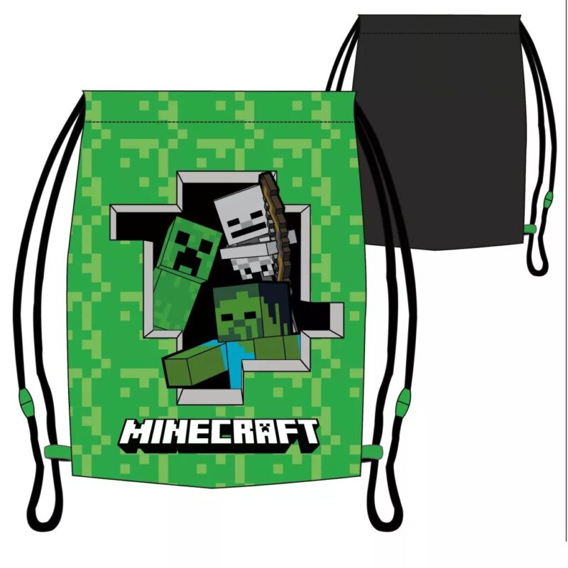 Polyester tas Creeper 32 x 37 cm van Minecraft in 32 x 37 cm