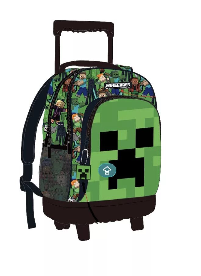 Polyester tas van Minecraft in 44 x 33 x 22 cm