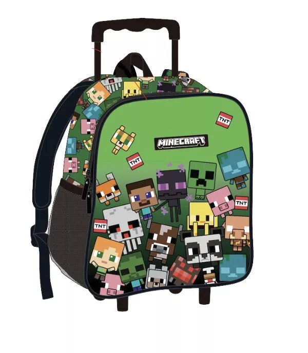 Polyester tas van Minecraft in 32 x 26 x 11 cm