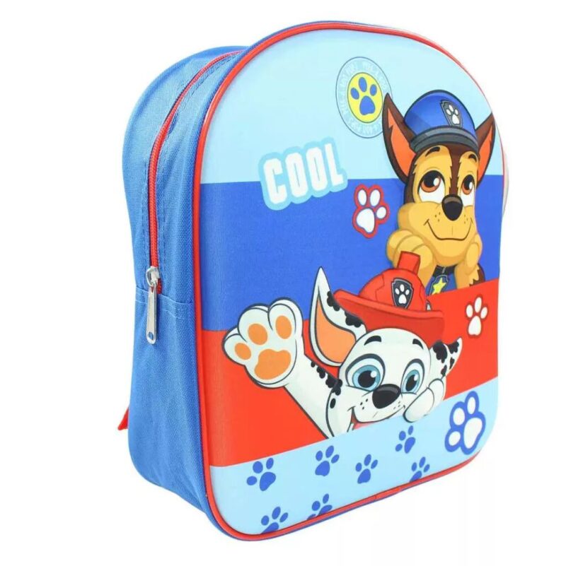 Paw Patrol tas Cool Boys 3D 30 x 26 x 10 cm - Blauw - 30 x 26 x 10 cm - Polyester