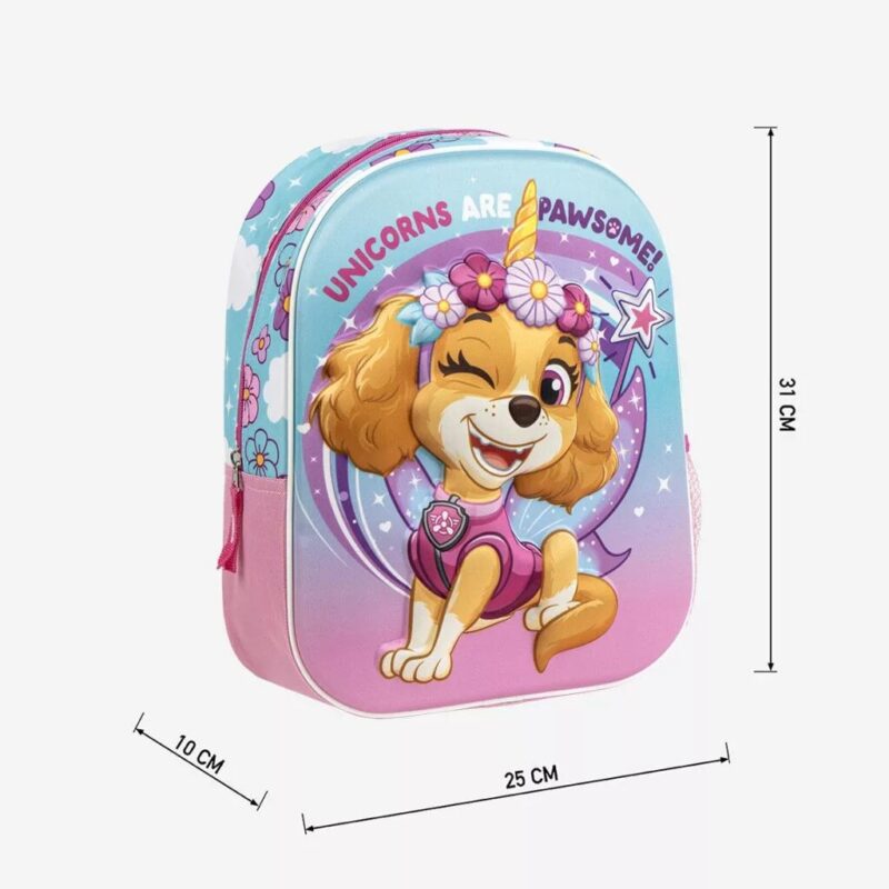 Paw Patrol schoudertas 31 x 25 cm van Polyester, Save Day 3D 31 x 25 cm