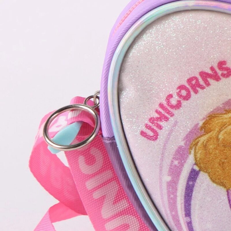 Paw Patrol schoudertas 15 x 14 cm van Polyester, Unicorns Pawsome glitter crossbody 1